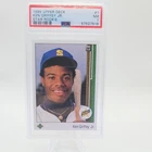 KEN GRIFFEY JR. 1989 UPPER DECK STAR ROOKIE #1 SEATTLE MARINERS PSA 7