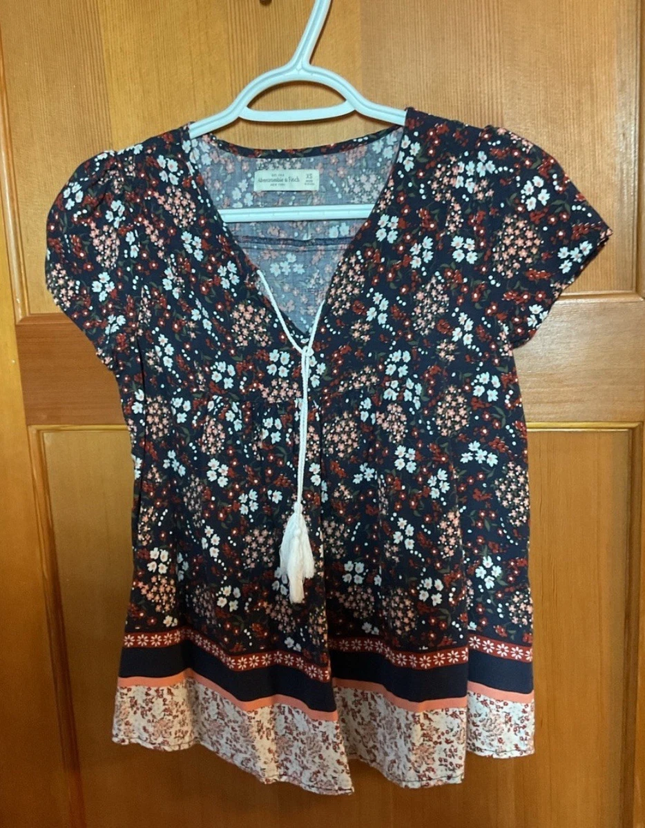 Abercrombie & Fitch Short Sleeve Tops for Women for sale | eBay