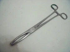 Pilling 21-3155 8.25" Straight 2 X 2 Teeth Jacobs Vulsellum Forceps!