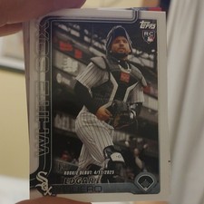 Topps Update Series Rookie Debut Edgar Quero #US325 White Sox Baseball Card