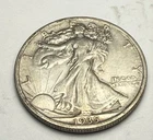 1935 Walking Liberty Silver Half Dollar AU Condition