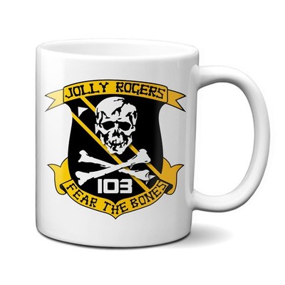 Jolly Rogers VFA-103 Fear The Bones Mug