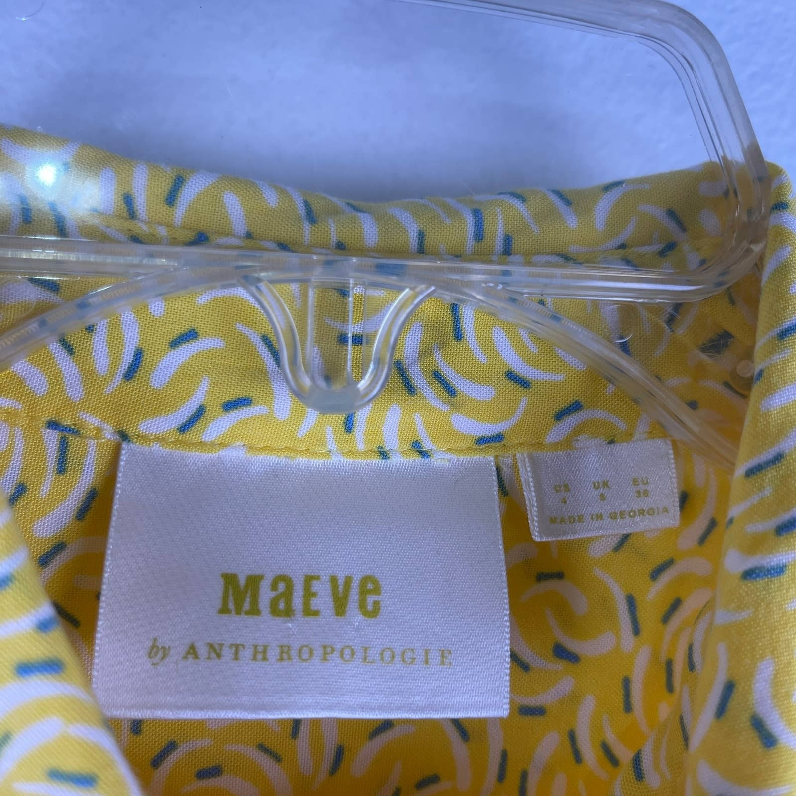 Maeve Anthropologie Blithe Button Down Blouse Top… - image 4