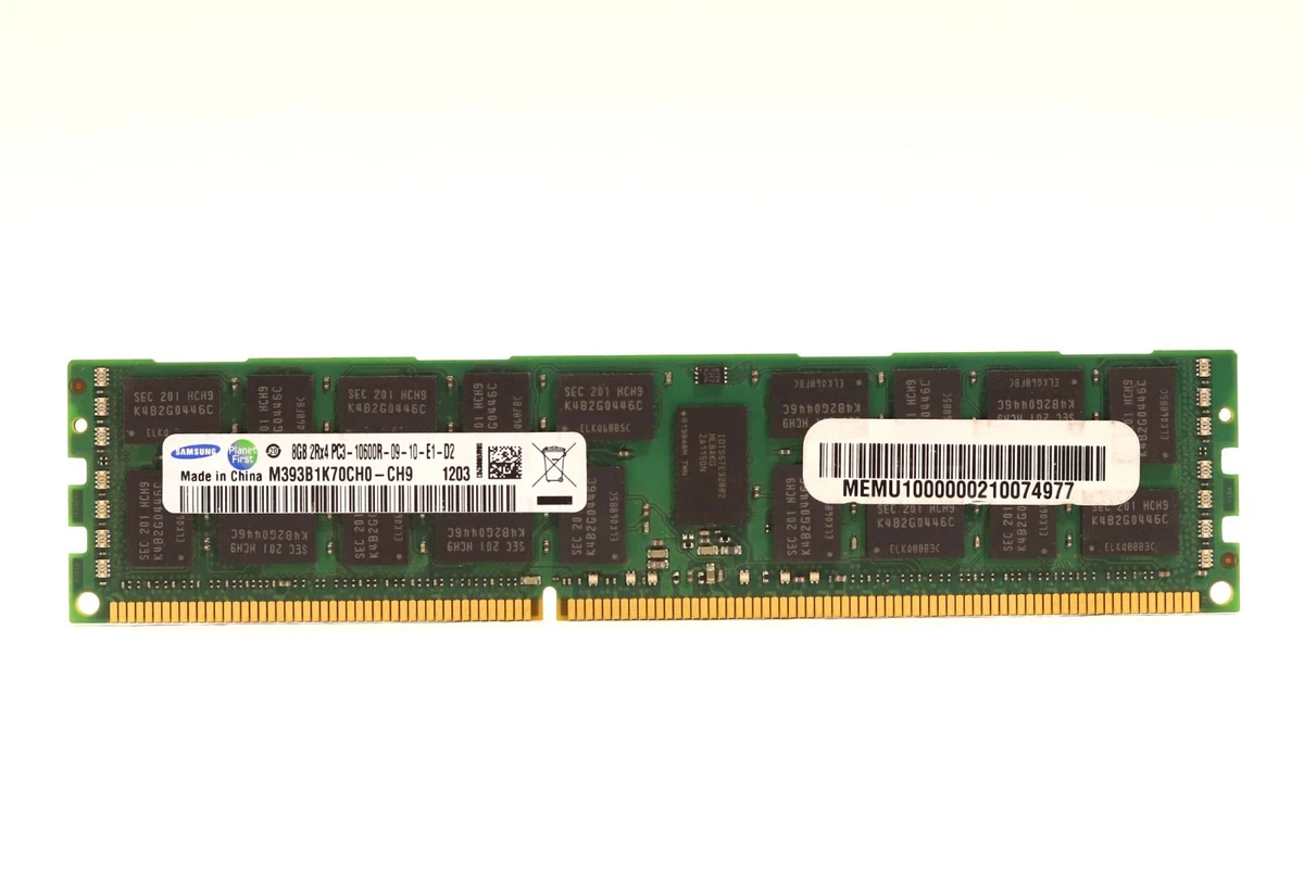 PC3-10600R (DDR3-1333) Bus Speed Network Server Memory (RAM) for