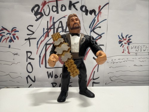 WWF Million Dollar Man Ted DiBiase w Belt Hasbro F...