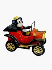 Mickey Mouse Masudaya Classic Car Toy Made in Japan 1981 Works Great