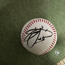 Kazuma Okamoto Signed Baseball Giants & Blue Jays Player Autographed