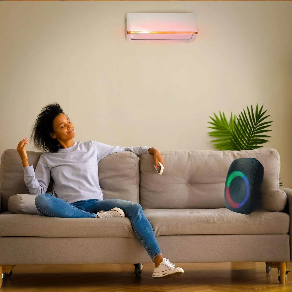 PBX-136 Portable Bluetooth Speaker with LED Party Lights - Built-in 6.5” Subw... - Image 3 of 4