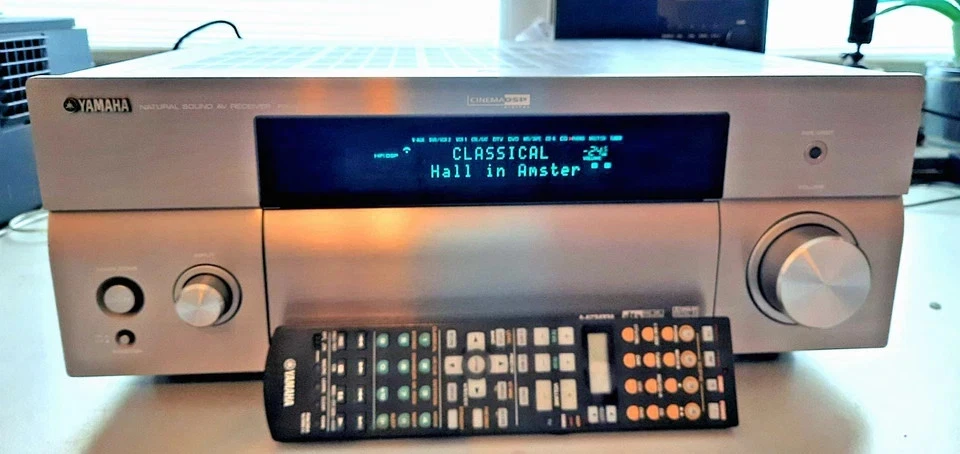 Yamaha 7.1 AV Receiver RX-V1700 /7x180W Phonoeing. HDMI, Yam. Fernbedienung - Bild 2 von 4