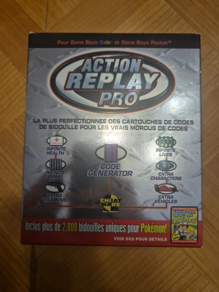 Action Replay Professional (Pro) Pour Game Boy GBC/GBP – Accessoire Triche D'occasion