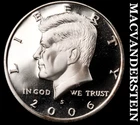 2006-S Silver Kennedy Half Dollar - Choice Gem Proof  Lustrous  #K4203
