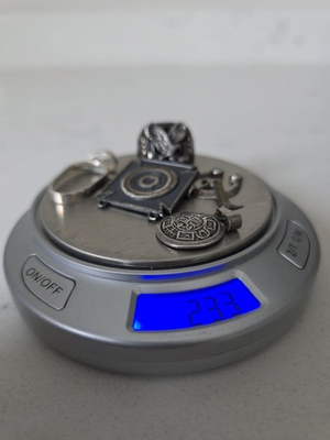 #ad #ad Vintage Sterling Silver Lot 23 Grams For Scrap 10k Black Hills Gold Turquoise $69.00