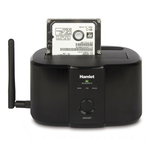 Hamlet NAS Docking Wi-Fi 2,5'' o 3,5'' con Supporto fino a 4 TB - Foto 6 di 9