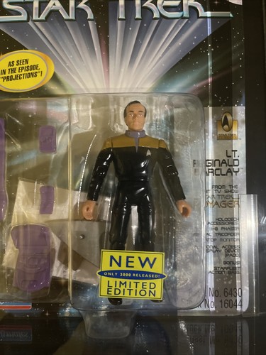 1996 Star Trek Voyager Playmates Reginald Barclay RARE Limited 3000, AFA 80 NM - Picture 2 of 9