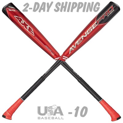 2023 Axe Avenge Pro (-10) 2 5/8 Hybrid USA Baseball Bat: L194K