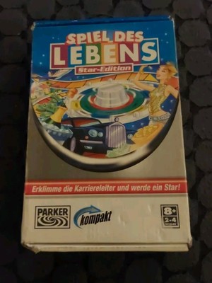 Parker Game of Life Star Edition Compact Board Game Travel Game