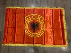UCK FLAG NEW KOSOVO ALBANIA BANNER 145 X 90 CM DOUBLE HEADED EAGLE