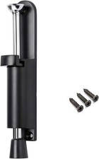 Kickdown Door Stop Stainless Steel Easy Step Door Stopper Spring Loaded Telescop