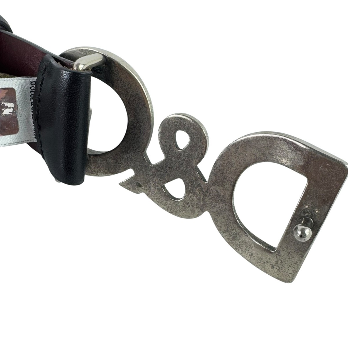 D&G Dolce&Gabbana Studs Leather Belt ベルト Dolce & Gabbana stud-detail Leather Belt | Black | FARFETCH