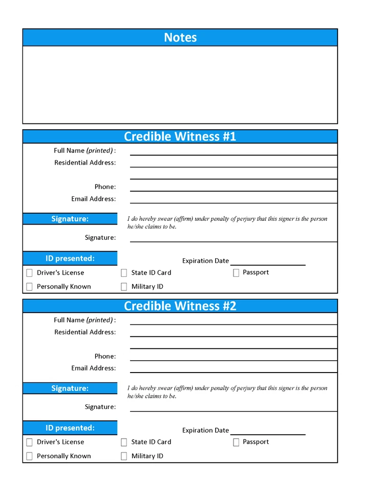 Notary Public Journal/Logbook - One Page Per Client - Spiral Bound (NEW) - Image 3 of 4