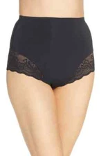 NWOT black Natori High Waist Shaping Thong size M style 781222