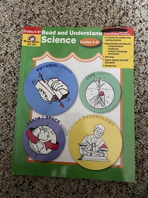 Read and Understand Science Grades 4-6+ Homeschool Workbook
