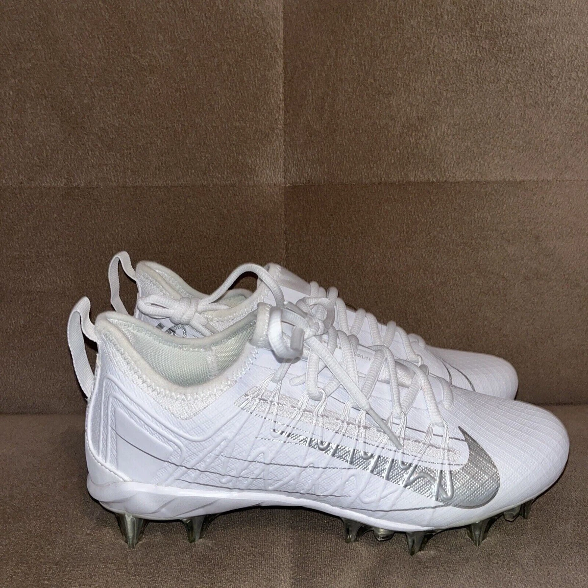 Nike Alpha Huarache 7 Pro LAX White Metallic Silver for Sale