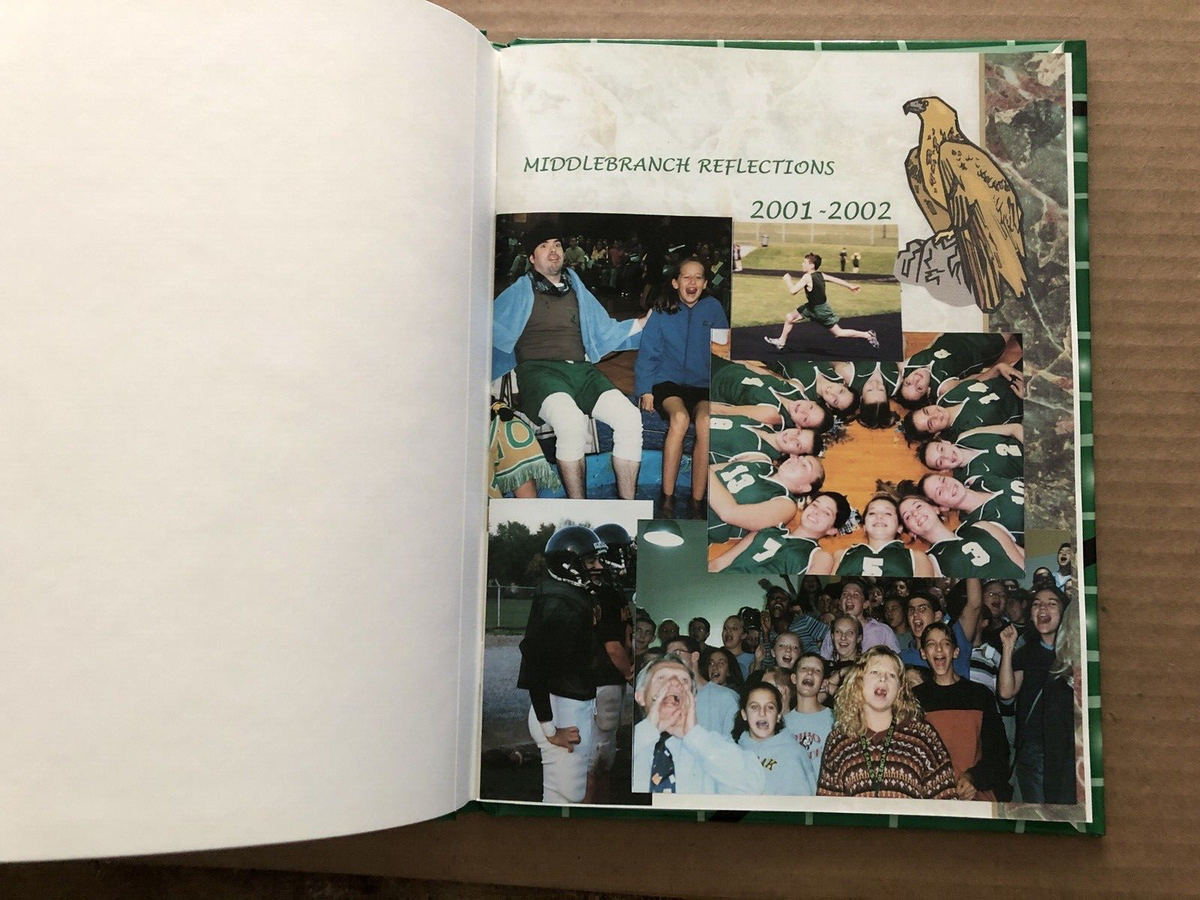 Vintage 2002 MIDDLEBRANCH Junior High / Middle School Yearbook
