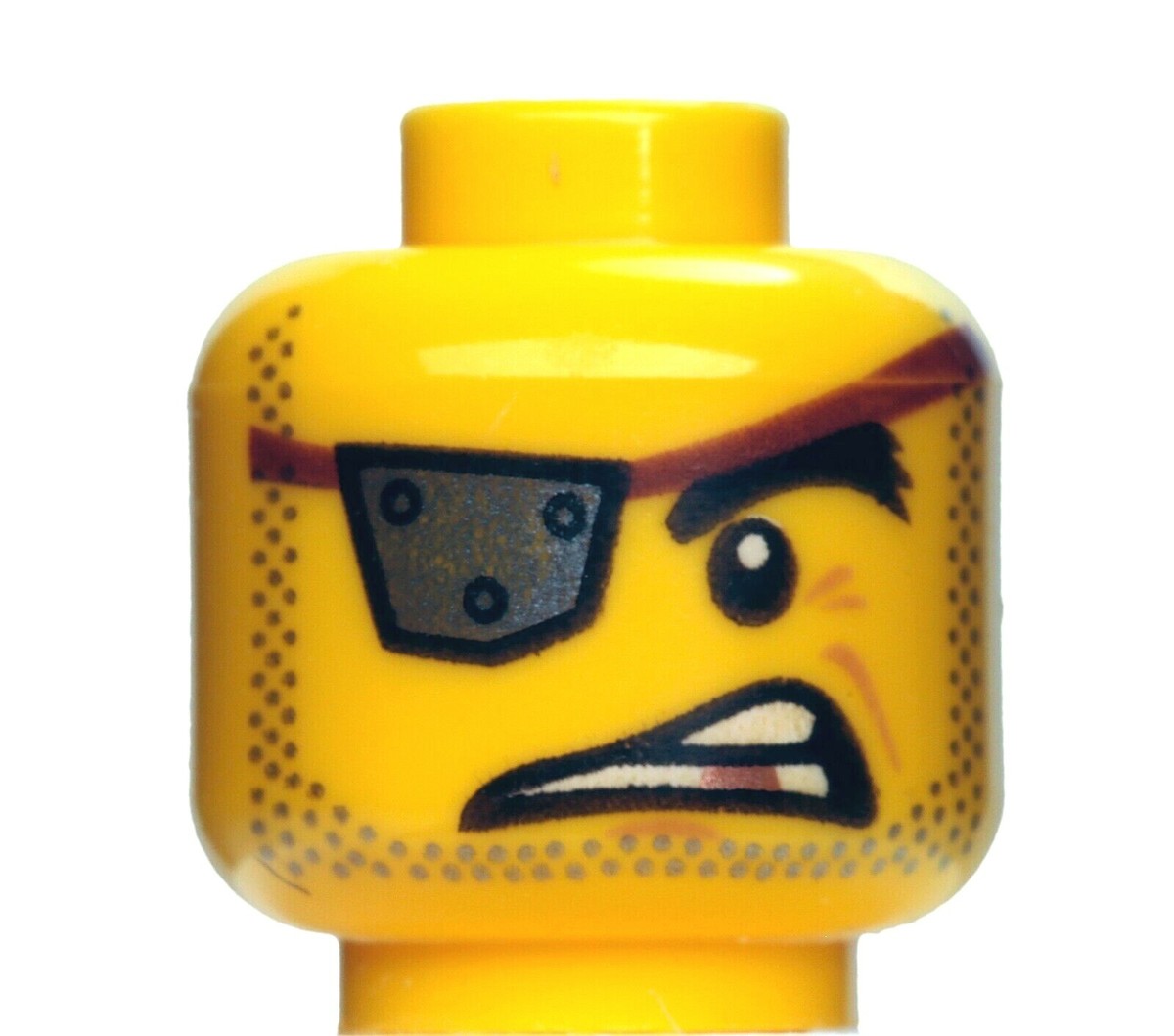 NEW LEGO - Figure Head - Lego Movie 2 - Metalbeard Yellow x1