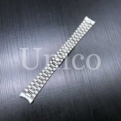 Presidente Cinturino Bracciale per Rolex Datejust 20MM Acciaio Inox solido  collegamento | eBay