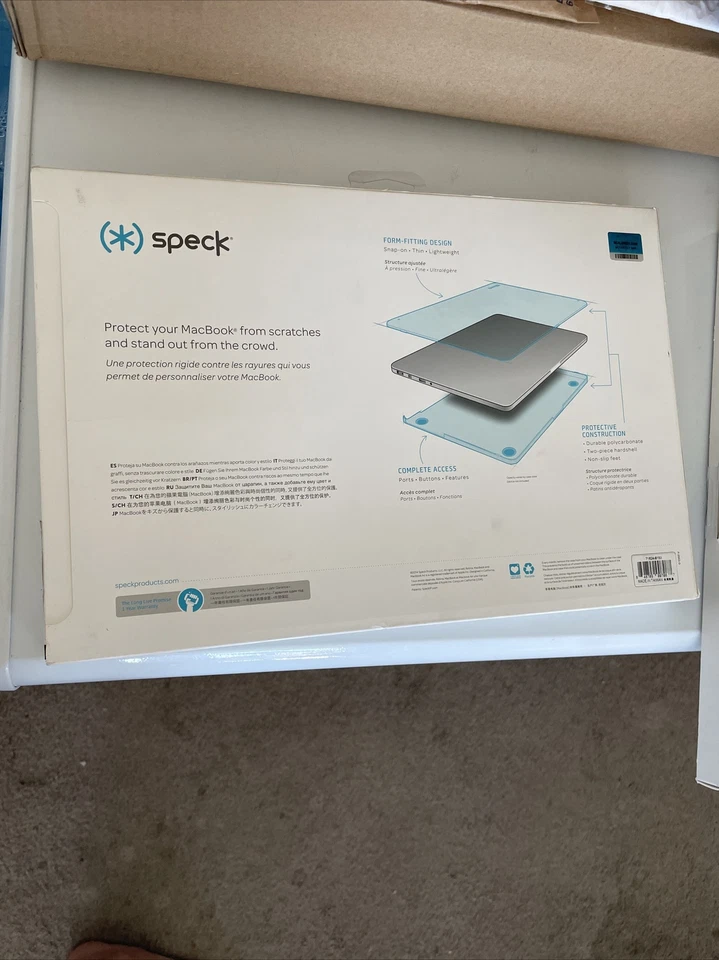 Estuche Speck SeeThru Macbook Pro Retina 15 pulgadas rosa salmón salvaje Foto 2 de 2