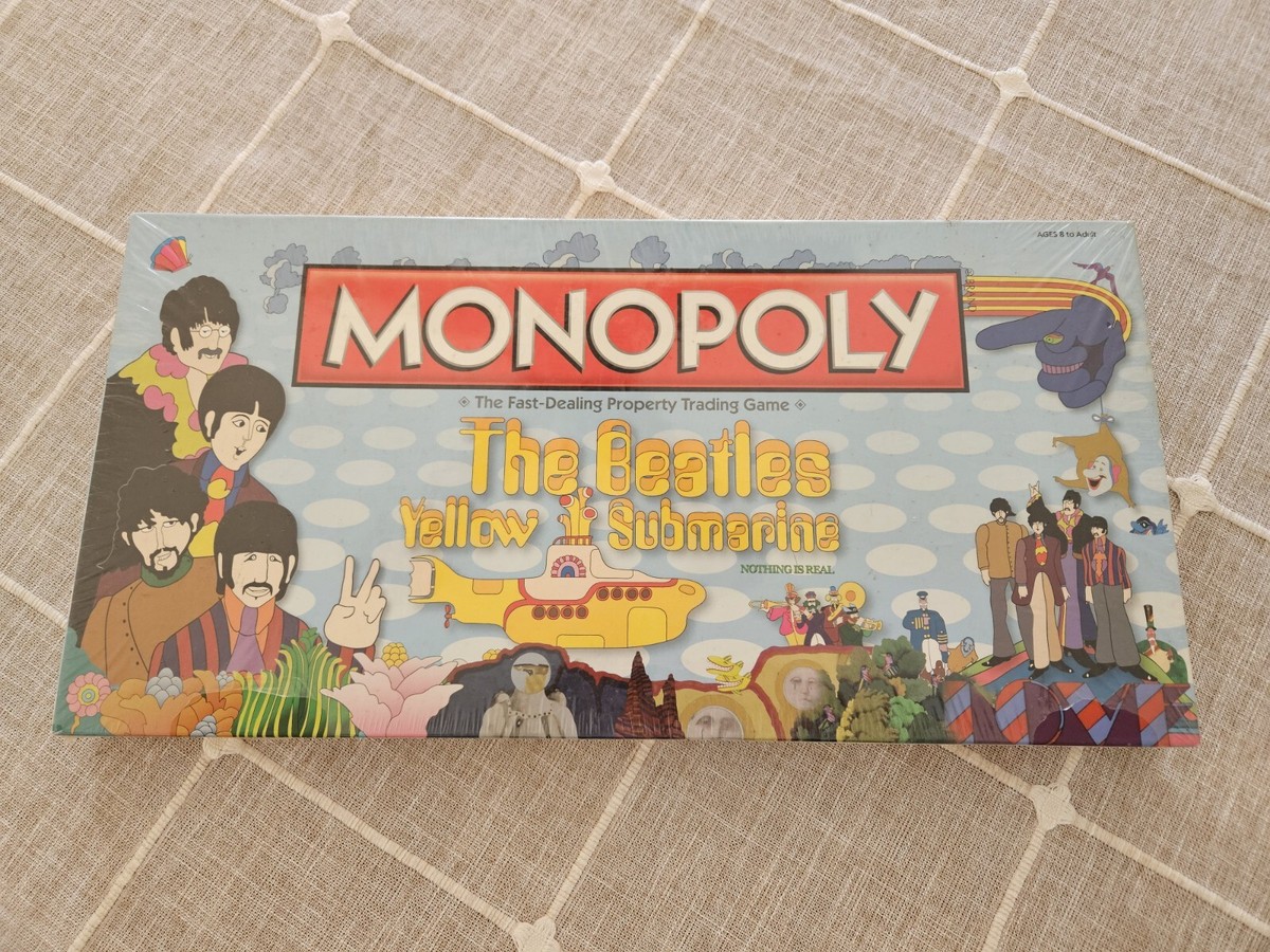 Sealed The Beatles Yellow Submarine Monopoly 2013 Edition | eBay