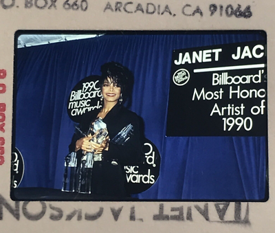 1990 Janet Jackson Billboard Music Awards Celebrity Color