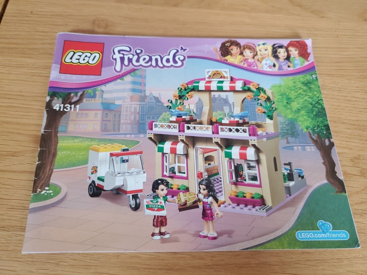 Lego Friends Instructions ONLY 41311 Heartlake Pizzeria UK
