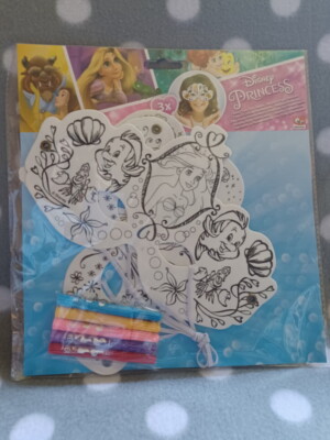 3er Bastelset Mache deine eigene Maske Princess