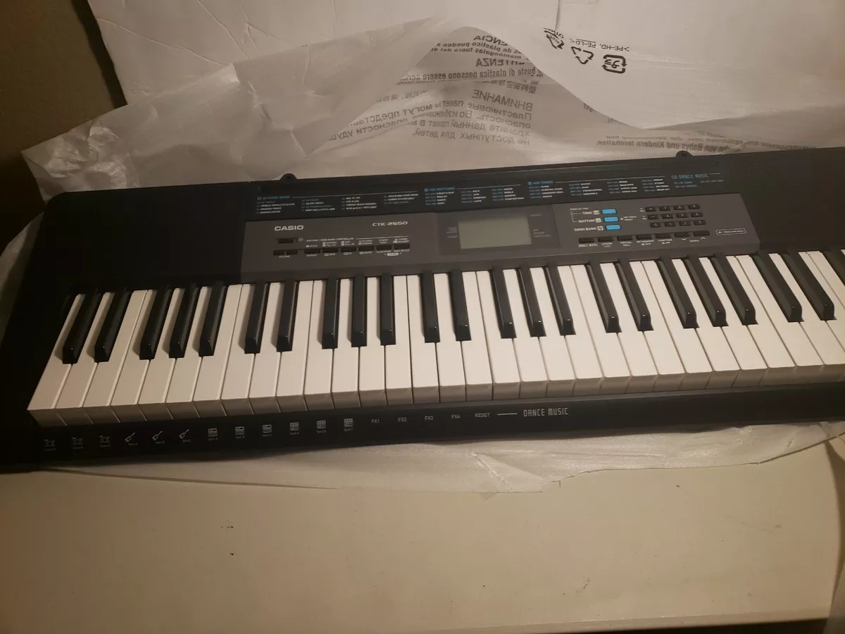 Casio ctk2550 electronic keyboard outlet