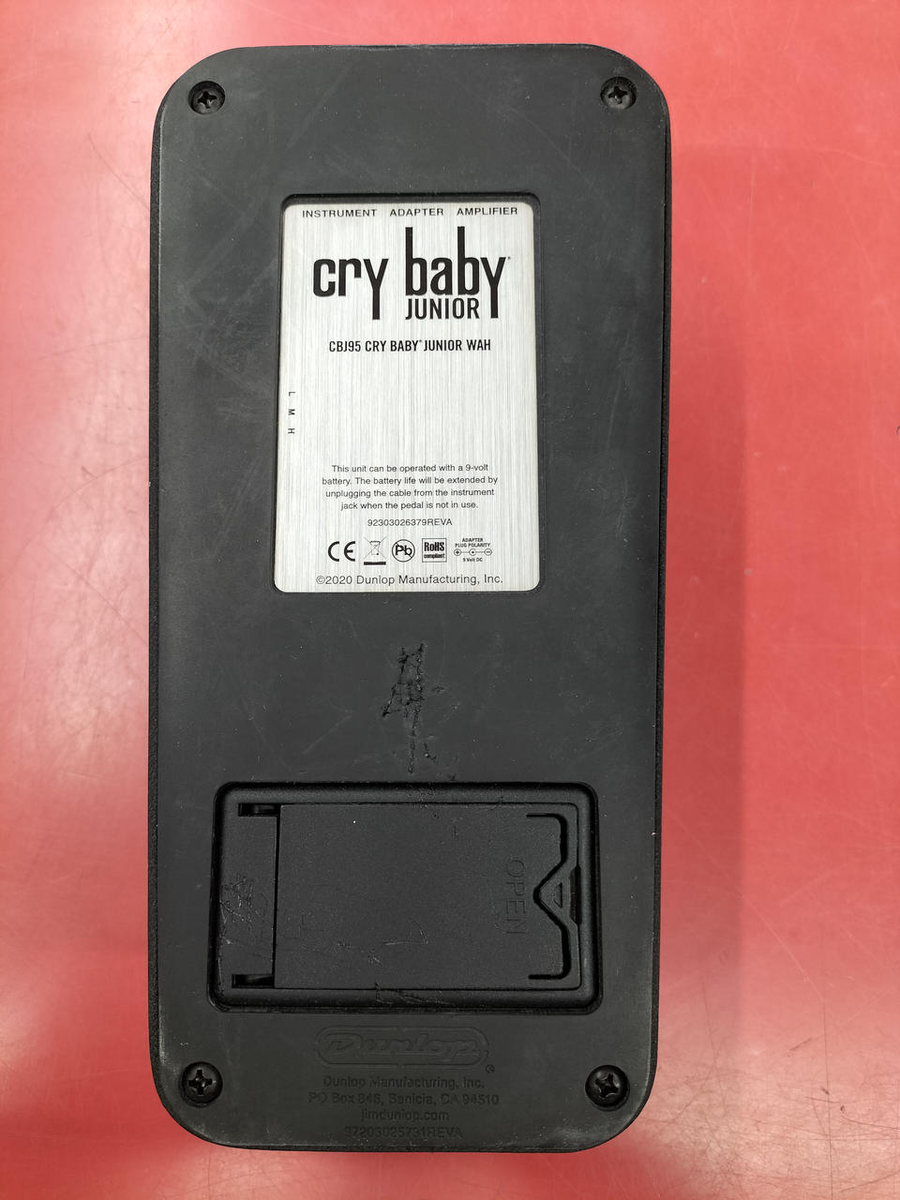 Jim Dunlop CBJ95 Cry Baby JUNIOR Musical Instrument good Jim Dunlop CBJ95 Cry Baby JUNIOR Musical Instrument good