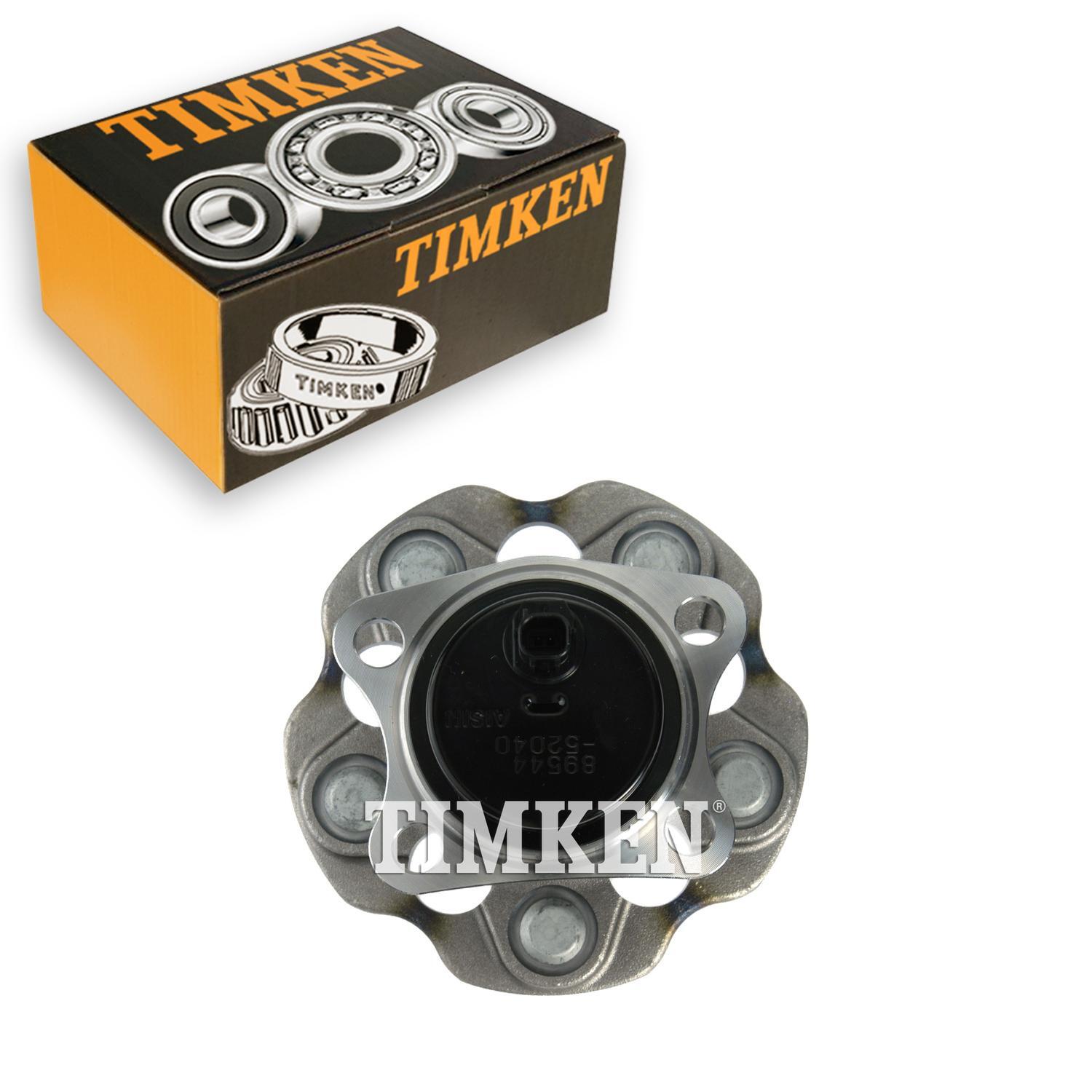 Timken Rear Wheel Bearing and Hub Assembly for 2016-2020 Toyota Mirai FWD