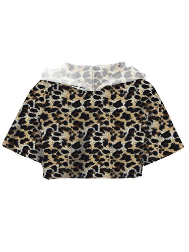 Kinder Mädchen Sweatshirt Tanz Kapuze Oberteil Outdoor Bluse Training T-Shirts Active - Bild 37 von 50