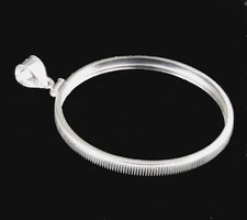 Coin Bezel 1 oz American Silver Eagle 40.6mm Sterling Silver Bezel Soldered Bail