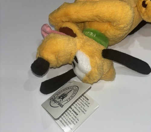 Pluto 11" Plush Toy Doll Soft Disney Parks Authentic Original New S - Picture 6 of 9