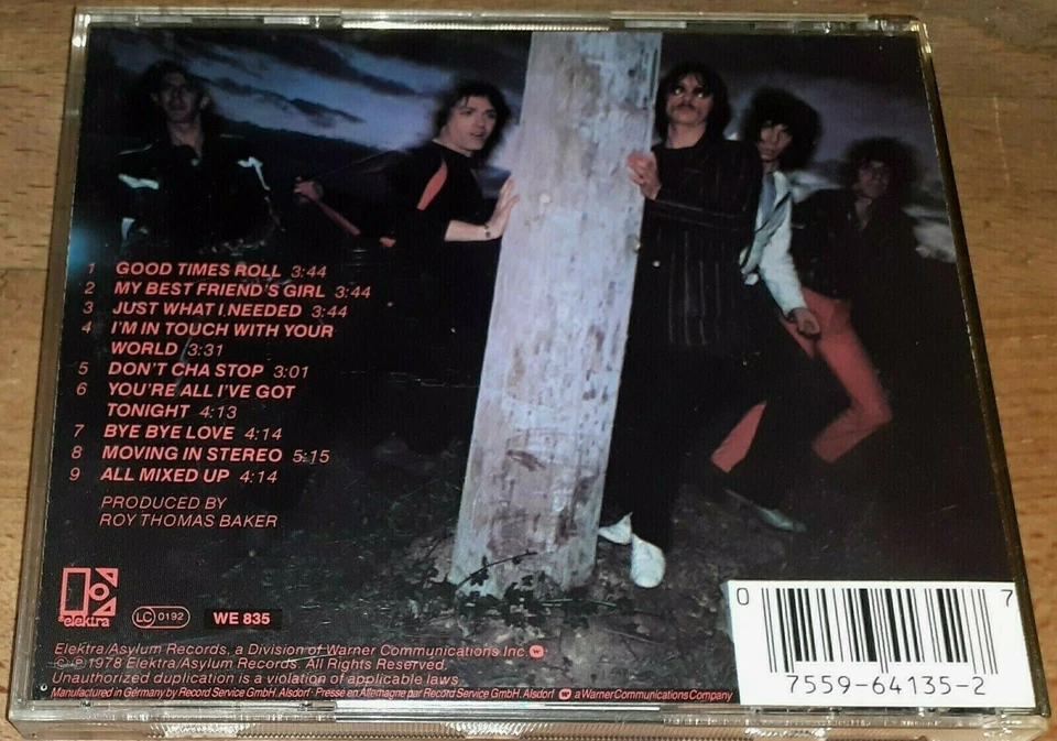 THE CARS - SAME My best friends girl Good times roll u.a.  CD - Bild 2 von 2