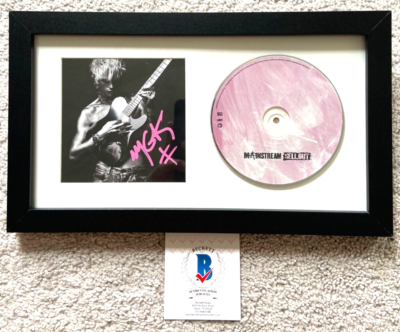 MACHINE GUN KELLY SIGNED MAINSTREAM SELLOUT CD COVER FRAMED MGK