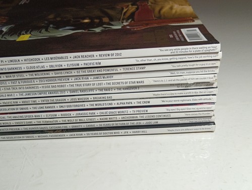 EMPIRE Magazine January 2013 To Dec 2013 Issues 283-294 Complete Year Bundle Lot - Picture 4 of 23