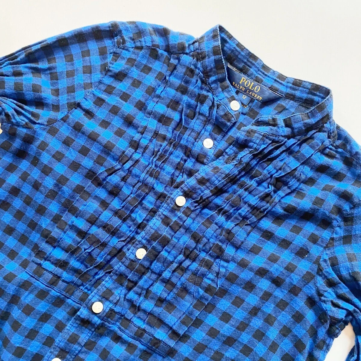 checkered polo for girl
