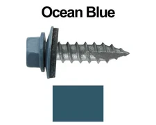 #14 x 1" METAL ROOFING SCREWS: Colored Metal Roofing Screw & Siding Screw