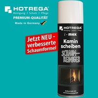I-Mex Hotrega Kaminscheiben Schaumreiniger Ofenreiniger Glasreiniger Ruß Harz