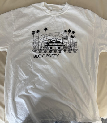 Collection Bloc Party Tour Band T-shirt Gift For Fan MD1362