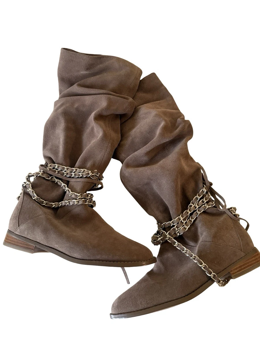 Colin Stuart Suede Knee High Boots for Women for sale | eBay display picture 2