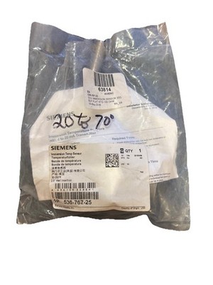 New Siemens Industry 536-767-25 Immersion Temp Sensor 30-250 F Temperature.  6B